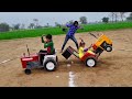 Amazing Homemade Mini Tractor HMT5911 vs Mahindra Tractor  Tochan Muqabla