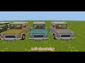 🛵🚘︰Miniaturia Cars Addon for Minecraft Bedrock 1.18 💖 Realistic Vehicle Vintage ✨