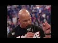 Stone Cold Returns As Co - General Manager 4/28/2003