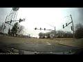 1967 Ford Mustang almost gets hit by SUV blowing past a yield sign dash camera