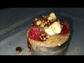 mini layer cake chocolat framboise caramel | كيك طبقات بحجم صغير شكلاط كراميل توت