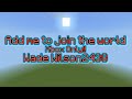 Join the New Town | Minecraft