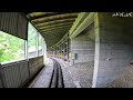 Cab Ride - Kleine Scheidegg to Lauterbrunnen, Switzerland | Train Driver View | 4K 60fps HDR