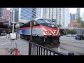 Am I being followed? METRA action at N. Clint St., Chicago, IL