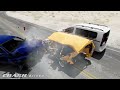 Extreme Car Crashes Compilation #259 - BeamNG Drive | CRASHdriven