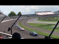 Nascar Indianapolis motor speedway opening laps