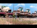 BNSF WB Military Train from Ft. Cavazos, TX bound for Ft. Irwin, CA, and NTC