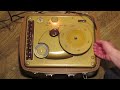 Demonstration of Luxor TR 75 S wire recorder