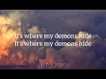 Imagine Dragons-Demons[Lyrics]