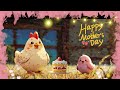 Goodnight Before Mother's Day 🐤 Festive Bedtime Story for Kids with Cosy Chicken Family Ambience