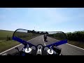 Ulster Gp SUZUKI Rg500 Gamma vs Yamaha Fzr 750 vs Yamaha R6 onboard POV