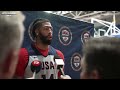 LEBRON & TEAM USA BACK TO PRACTICE TODAY AFTER YESTERDAYS OPENING CEREMONY & AHEAD OF TOMORROW GAME