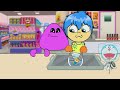 Bou's Revenge - Joy vs Pou Convenience Store Emoji Food Mukbang | ASMR | ANIMATION