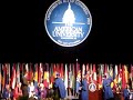 American University Graduation Backflip