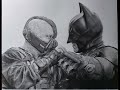 Batman and Bane Drawing ( The Dark Knight Rises 2012)