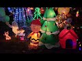 My 2023 Christmas Inflatable Yard Display (Daytime And Nightime)