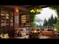 Smooth Jazz Piano Ballads for Relax, Study, Work Jazz ☕ Relaxing Music at Cozy Coffee Shop Ambience
