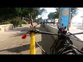 riding delman (horse-drawn carriages) in gili trawangan island, Nusa Tenggara Barat, Indonesia - HD