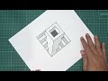 Very easy !!! Here's a Simple 3D Drawing Tricks | 3D Drawing For Beginners