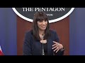 LIVE: Pentagon briefing with Sabrina Singh
