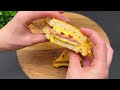 The best and fastest breakfast in 5 minutes! Delicious sandwiches, I cook them every morning
