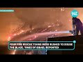 Hezbollah Releases Video Of Rocket Blitz On Israel After Massive Blaze Erupts In North | Gaza War