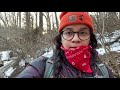 Winter hike on The Wissahickon  Trail - Philadelphia