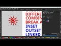 INKSCAPE PATH MENU (ESSENTIAL TOOLS)