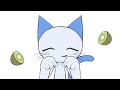 【手描き】猫になったティーチ君達で Nyan Cat