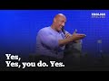 ENGLISH SPEECH | THE ROCK: Be Yourself (English Subtitles)