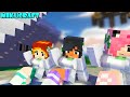 first meet aphmau, mia and funneh, aaron, nico and cash - minecraft animation #shortsvideo