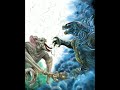 Godzilla vs Cloverfield Speedpaint