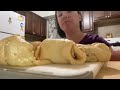 Making Sausage & Cream Cheese Crescent Rolls From a Wheelchair