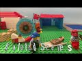 WWII Battle Lego Stop Motion  ~ The Junk Yard Warrior