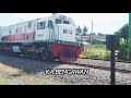 Hunting !! 14 Kereta api di Percabangan Stasiun Kroya Dengan Masinis Ramah dan lokomotif Vintage