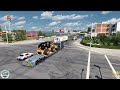 American Truck Simulator ➽💓 Heart-Pounding➽ Western Star 72″ Sleeper XT.👉Cat 555D Skidder Delivery.