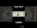 Try to pause the 1 dollar american bill at the right time