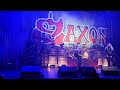Saxon - Hell, Fire and Damnation / Motorcycle Man live at Mannheim SAP Arena 08.07.2024