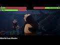Kung Fu Panda 4 (2024) Final Battle with healthbars 2/2