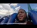 Riding Every Major Roller Coaster at SeaWorld Orlando | 4k Front Row POV's #MrBucketlist