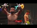 Jaw BREAKING Knockouts in Undisputed Career Mode! #1