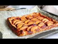 THE BEST Peach Galette // Easy Summer Desserts