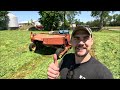 Mowing Hay the 1970's Way!