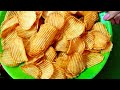 न सुखाना, न उबालना - सिर्फ 5 मिनट में तैयार 100% कुरकुरे आलू चिप्स | Potato Chips Recipe at Home