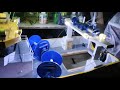 big RC TRAWLER light test