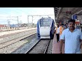 Vijayawada-chennai VandheBharath Inaugral Run @  Ongole Railway Station