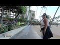 Virtual Run - Waikiki Beach Hawaii - Beaches and Streets  | 30 minutes | No Music |