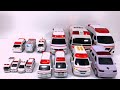 Ambulances running on a slope! Emergency driving test with siren sound