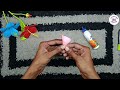Hibiscus Paper Flower Makeing / Paper Flowers /Easy Crafting / DIY / Home Decorater Flowers makeing