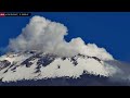 Jul 14, 2024: Snow-covered Crater of Popocatépetl Volcano, Mexico